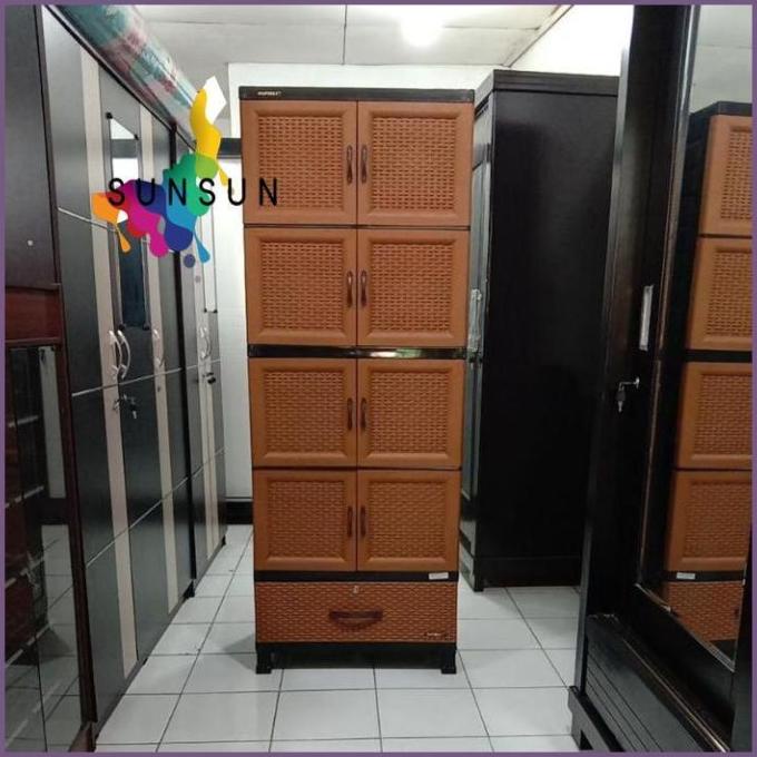 Lemari Plastik Napoli 4 Susun Storolinaya