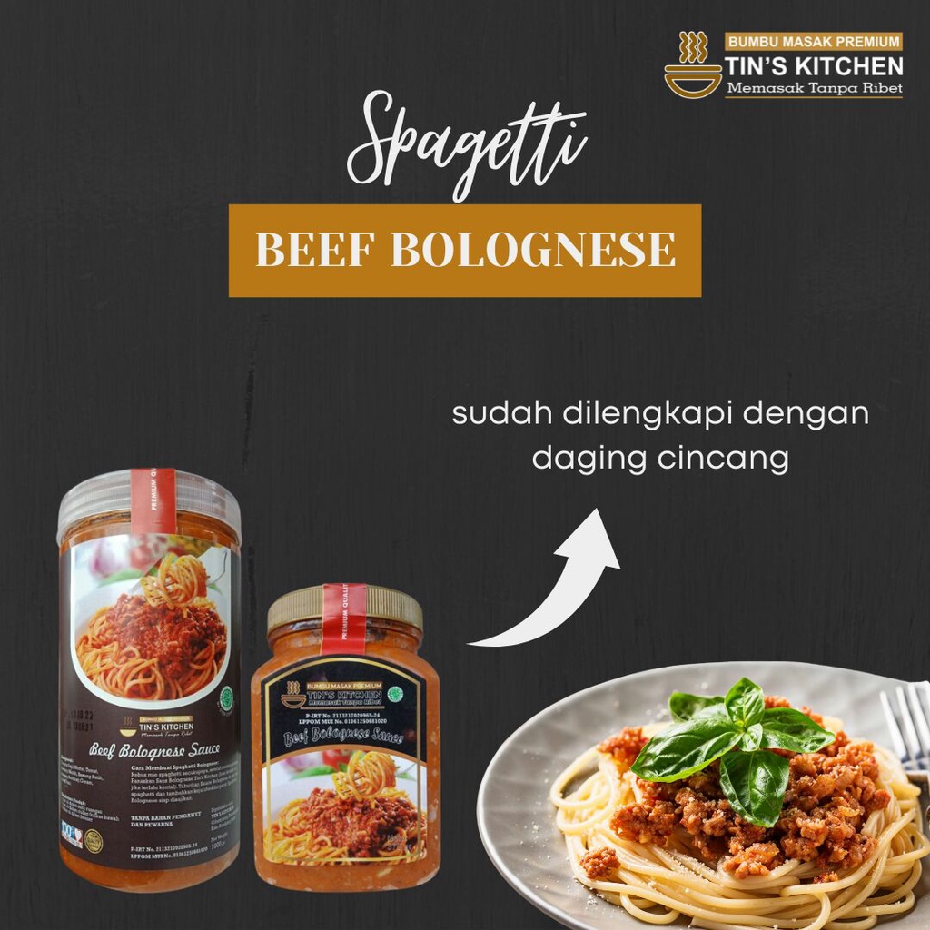 

Beef Bolognese Saus Tins 220 Gram Saus Bolognese Instan Yang Enak Saus Bolognese Harga Saus Spaghetti Bolognese