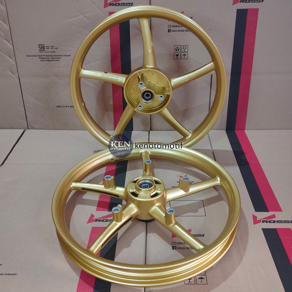 VRossi Velg Palang 5 Copy RCB Satria FU Satuan Depan Belakang  - Sprint RC Sanca