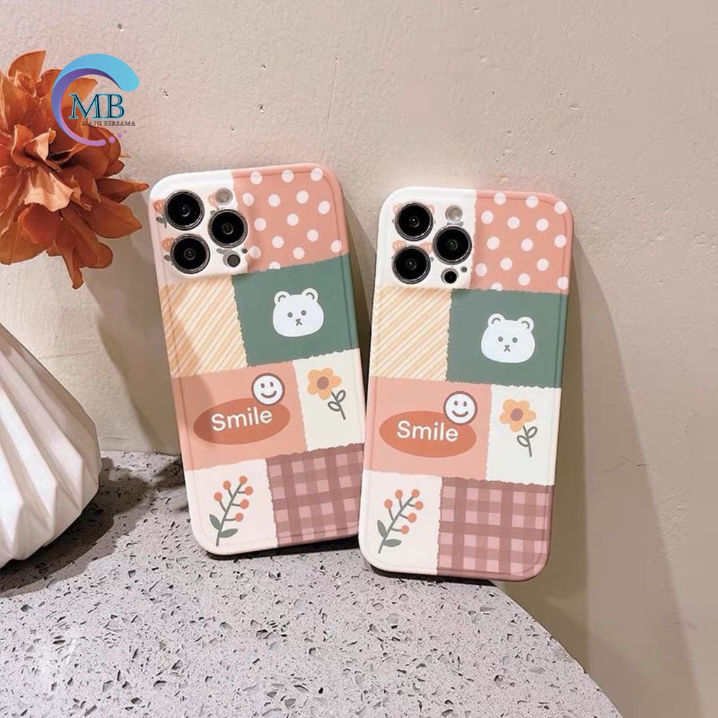 SS123 SOFTCASE SWEET BEAR FOR VIVO Y12 Y11 Y15 Y17 Y15S Y01 Y16 Y20 Y12S Y20I Y22 Y22S  Y21S Y33S Y21 2021 Y30 Y50 Y30I Y35 2022 Y75 Y55 T1 Y91 Y93 Y95 Y90 Y91C Y1S Y71 Y81 V25 V25E PRO MB4067