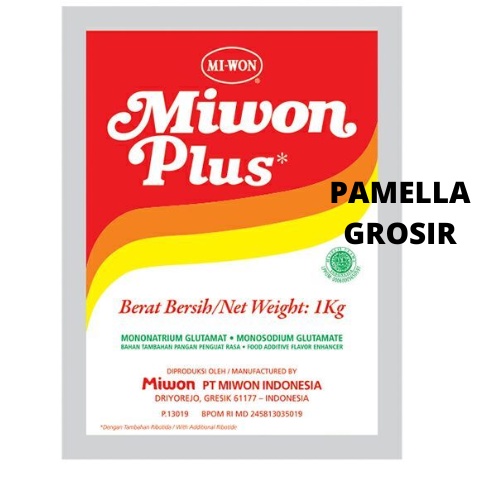 

Miwon plus 1 kg (ambil sendiri lebih murah)