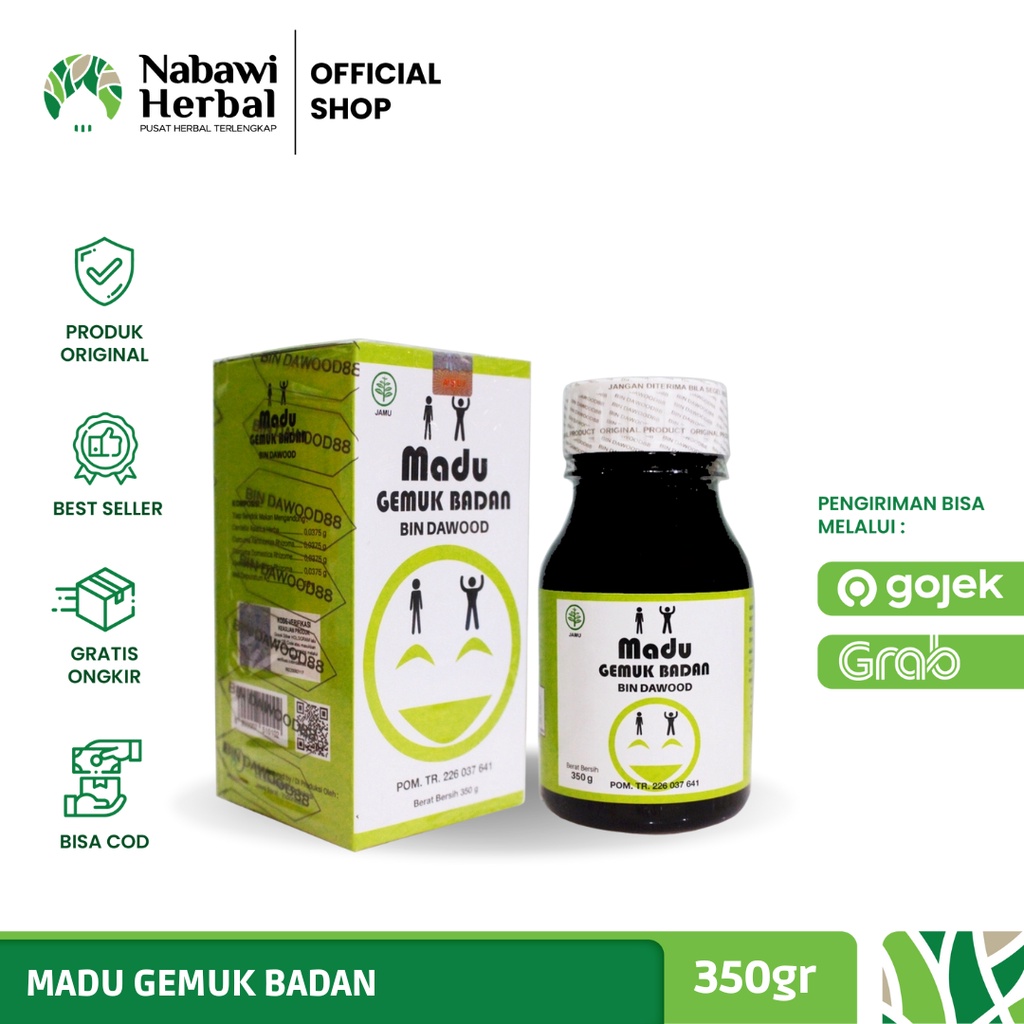 

BIN DAWOOD - Madu Penggemuk Badan 350gr