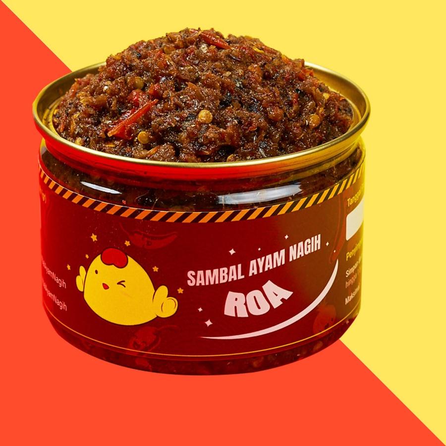 

✽ SAMBAL NAGIH - Sambal ikan ROA Khas Manado Toples ➬