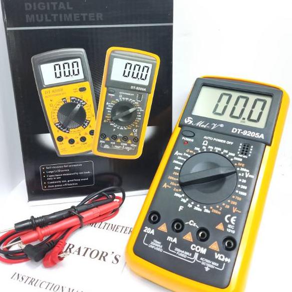 ✧ Multitester Digital DT 9205A / Avometer Digital DT-9205A  / Multitester Digital  Avometer Digital 