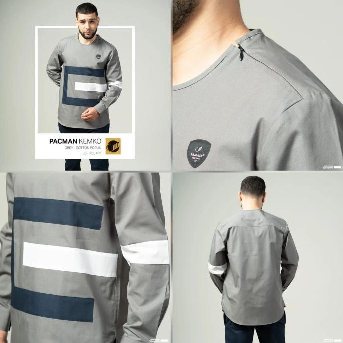 Sale SAMASE Kemko Casual R-057P /BAJU KOKO PRIA/BAJU KOKO DEWASA/BAJU KOKO ANAK/BAJU KOKO LENGAN PAN