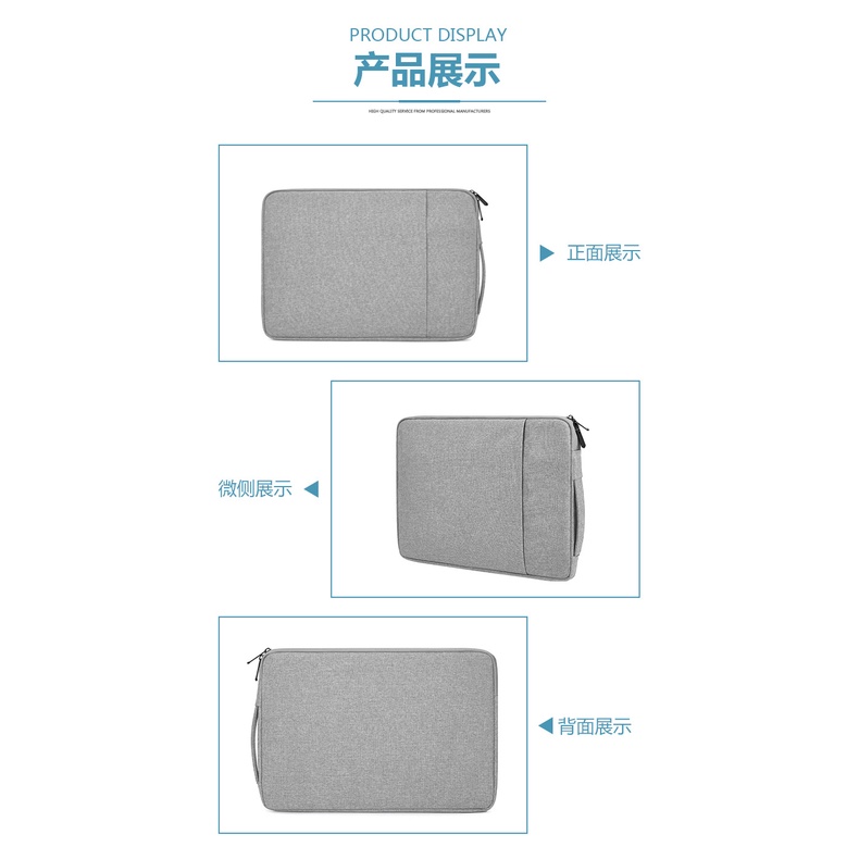 Serenity Tas Laptop Jinjing Anti Air / Anti Goncangan / Anti Gores / Laptop Bag / Macbook Leather / 11 13.1 14 15.6 inch READY JAKARTA Import 562