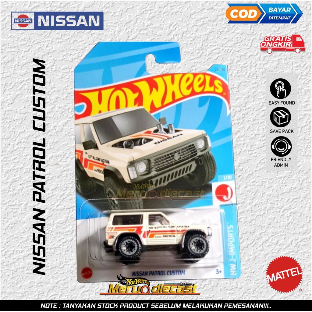 HOT WHEELS NISSAN PATROL