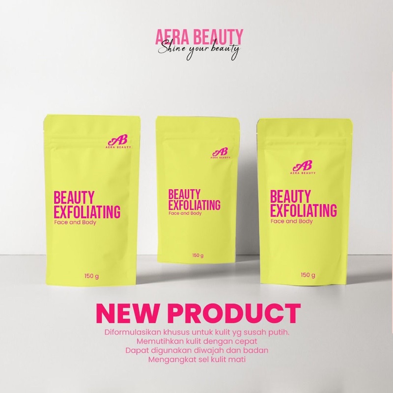 AERA BEAUTY EXFLOATING  ( face & body ) bubuk collagen