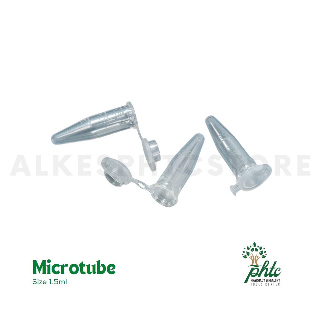 Microtube 1,5ml l Tabung Centrifuge Micro Tube 1,5 ml