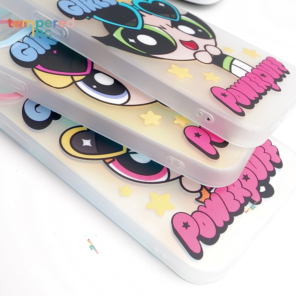 NEW !! Premium Case Iphone PowerPuffGirl ( Iphone 11 - 14promax READY ! )