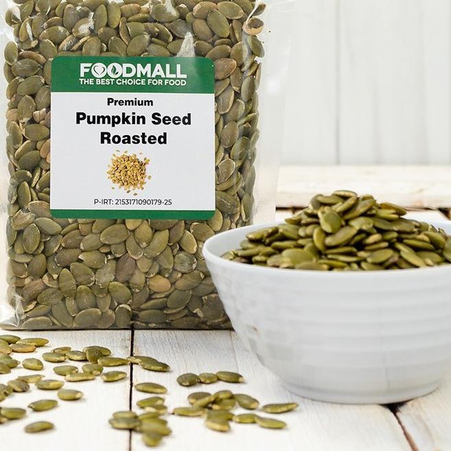 

❂ Pumpkin Seeds ROASTED 250 gram / Biji Labu Panggang ♟