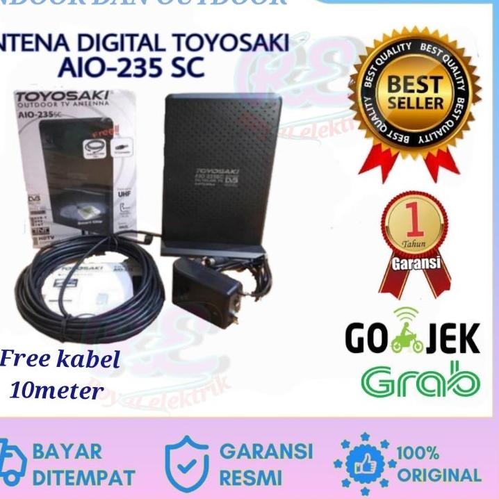 ▲ Antena toyosaki AIO 235   Antena TV Digital aio235 (New 220) ❁