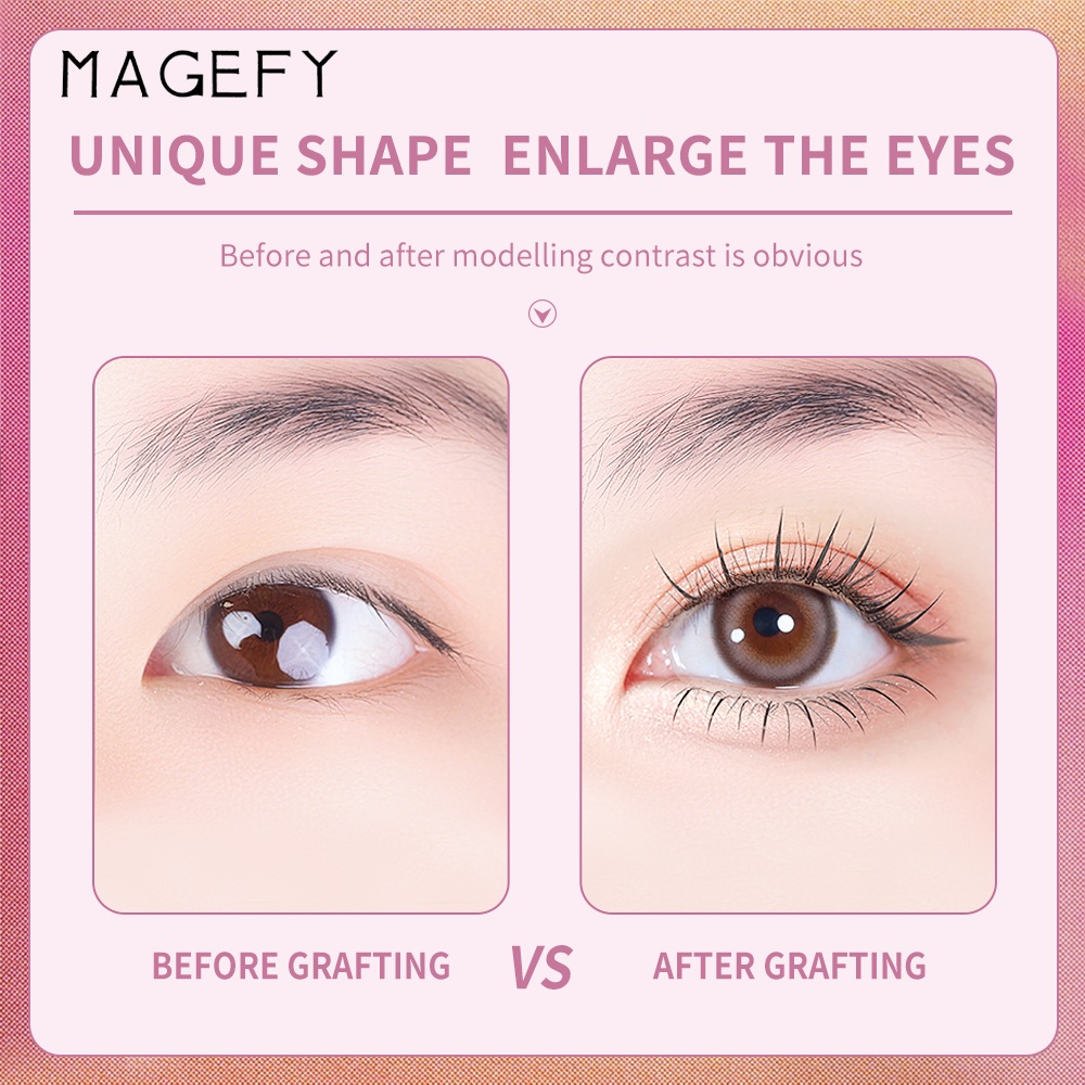 MAGEFY Bulu Mata Palsu 3D Natural Curly Lembut Bulu Mata Eyelash Extension Single Premium Bulu Mata Tanam Lucu Grafting Under The Eyelash Segmental Single Root7348