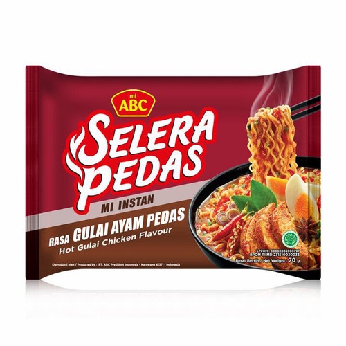 

Abc Rasa Gulai Ayam Pedas 70gr