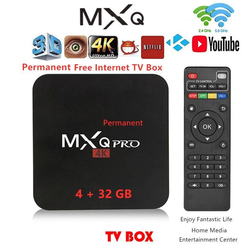 Set Top TV BOX Android MXQ Pro Indihome Digital Online TV Ram 2+16GB/4GB+32GB /8+64GB TV BOX Android