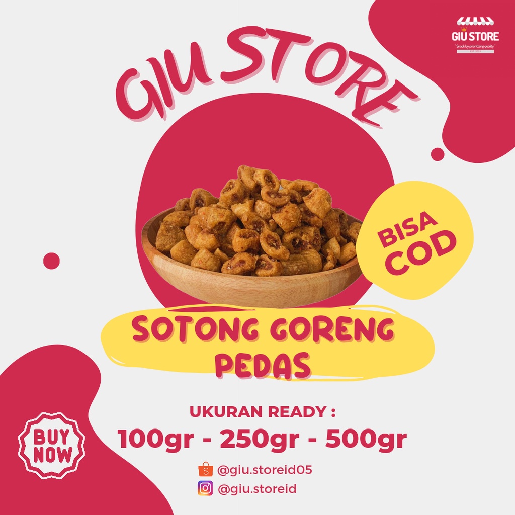 SOTONG GORENG ORIGINAL / PEDAS / PEDAS DJ @100GR