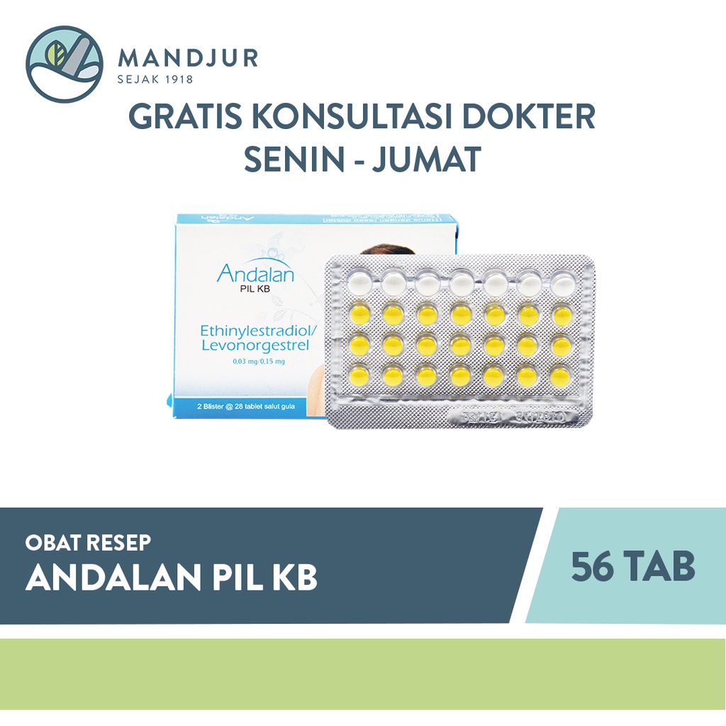 Andalan Pil KB 56 Tablet