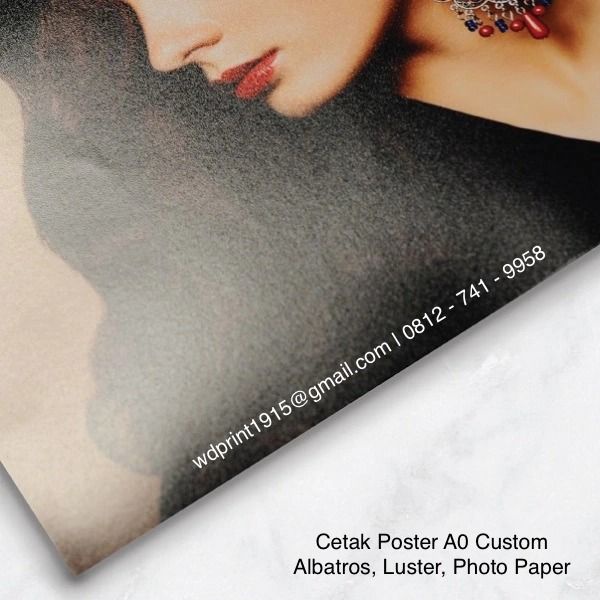 

WDPrint Cetak Poster A0 Bahan Albatros / Luster / Photo Paper Custom