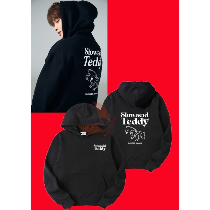 JAKET HOODIE NCT SLOWACID ISLAND DEPAN&BELAKANG