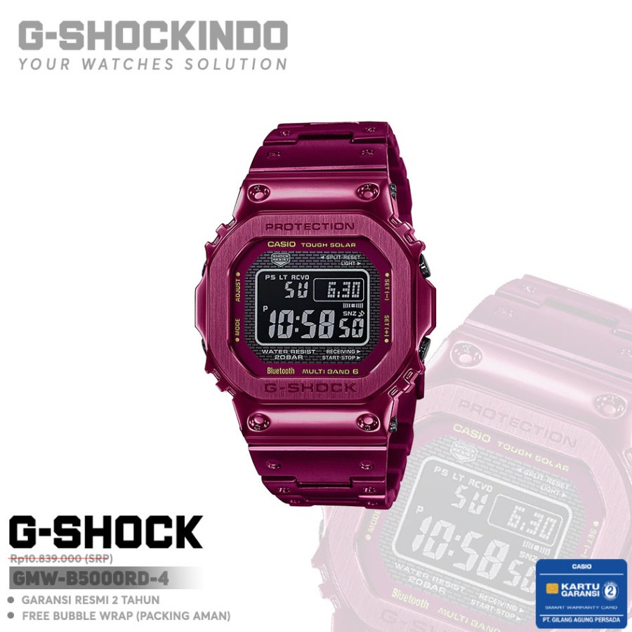 Casio G-Shock GMW-B5000RD-4 / GMW-B5000RD-4DR Original