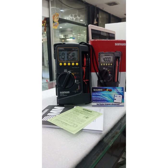 MULTITESTER/AVO METER SANWA ORI CD800A