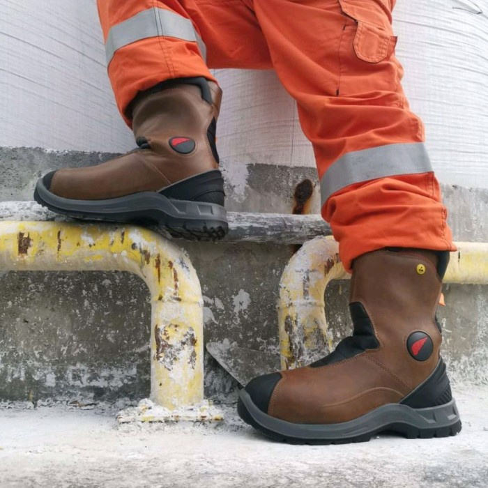 SEPATU SAFETY SHOES PROYEK RED WING 3221 SAFETY SHOES PROYEK SIZE 44 - 45/SEPATU SAFETY RED WING 322