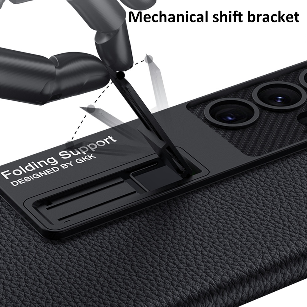 Shockproof kickstand Anti-drop Mobile Phone Case For Samsung S22 Ultra S22+ Plus S22 Protection Back Cover