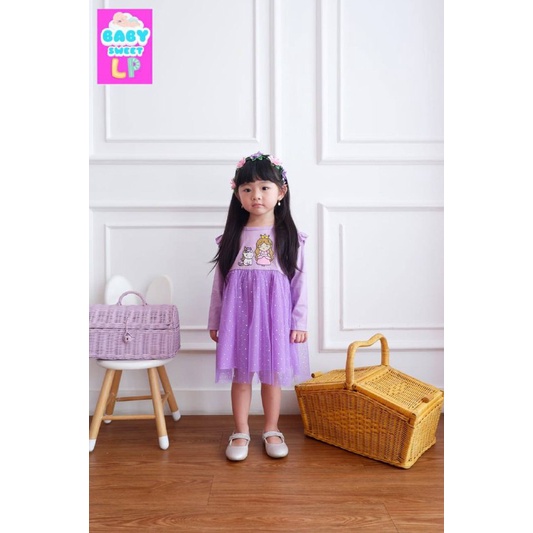 Dress balita Cute Princess Series 6bln - 6 thn by Baby sweet LP