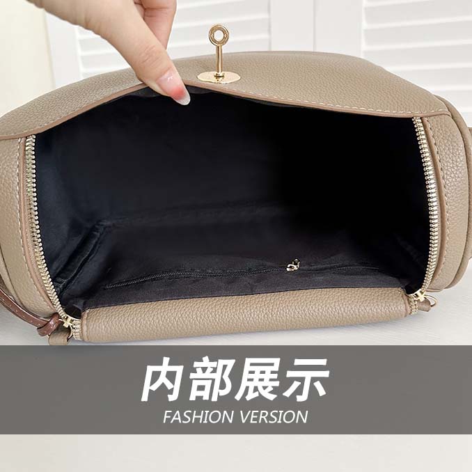 BJ43545 - BEIGE/BLACK/BROWN/KHAKI/ORANGE/RED - TAS WANITA FASHION IMPORT MODIS ELEGAN TERMURAH TERLARIS TERBARU BAGSTORE JAKARTA TAS BATAM BQ3545