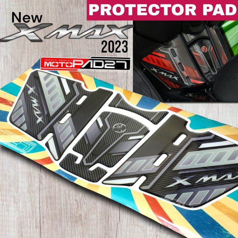 Stiker Resin Xmax 2023 Deckpad New Xmax Sticker Timbul Protector Tankpad Kualitas PREMIUM