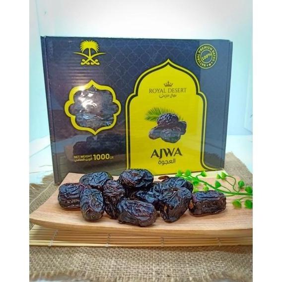 

KURMA BUAH-BUAHAN KURMA AJWA MADINAH NABI ROYAL DESERT 1KG EL09I09A82L