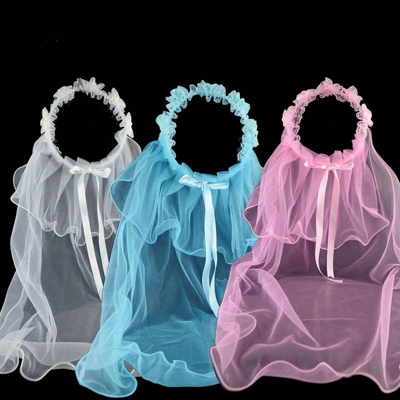 BANDO MAHKOTA BUNGA VEIL TILE ANAK PEREMPUAN