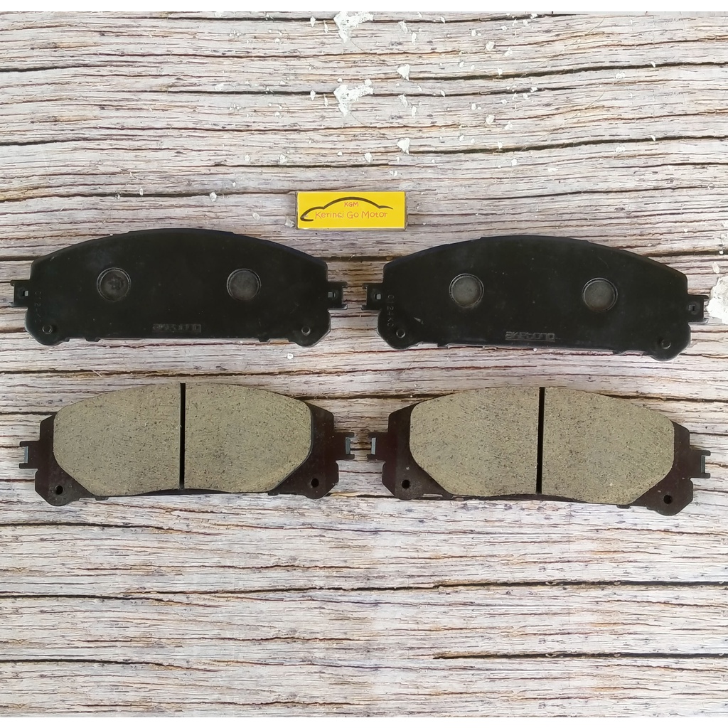 BRAKE PAD KAMPAS REM DEPAN ALPHARD VELFIRE 2018-ON AKEBONO AN-815K