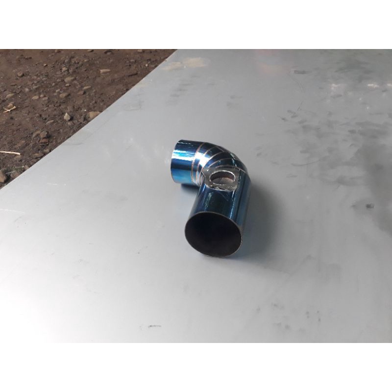 Open Filter Pajero Sport Pipa Stenlis Blue Series Permanen