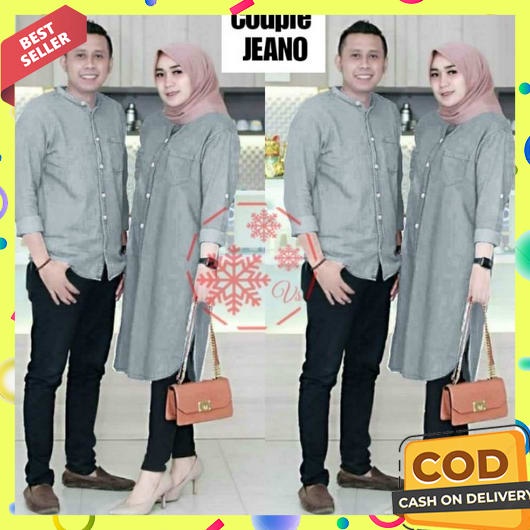 Gamis Couple Suami Istri 2023 Ibu Dan Anak Cewek Keluarga Long Tunik Maxi Dress Kondangan Korean Sty