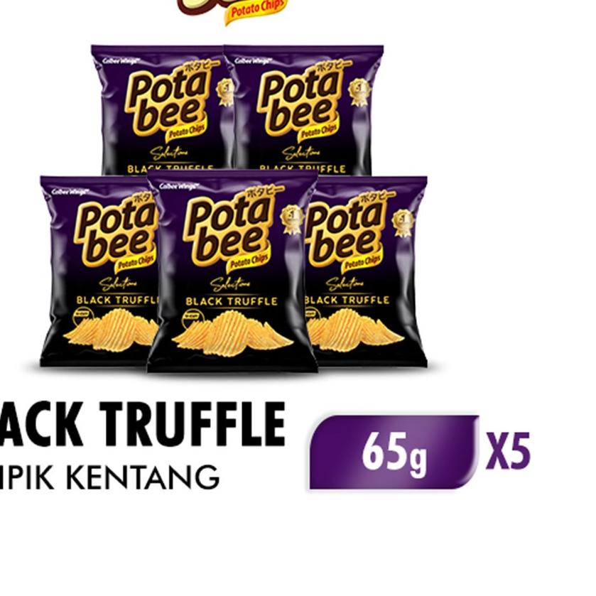 

✤ Potabee Black Truffle 65gr x5 ✰