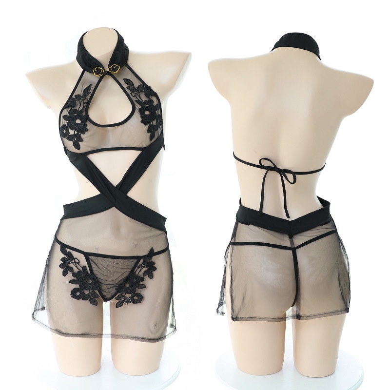 Lingerie Sexy Murah Cosplay Seragam Lingerie Set A001