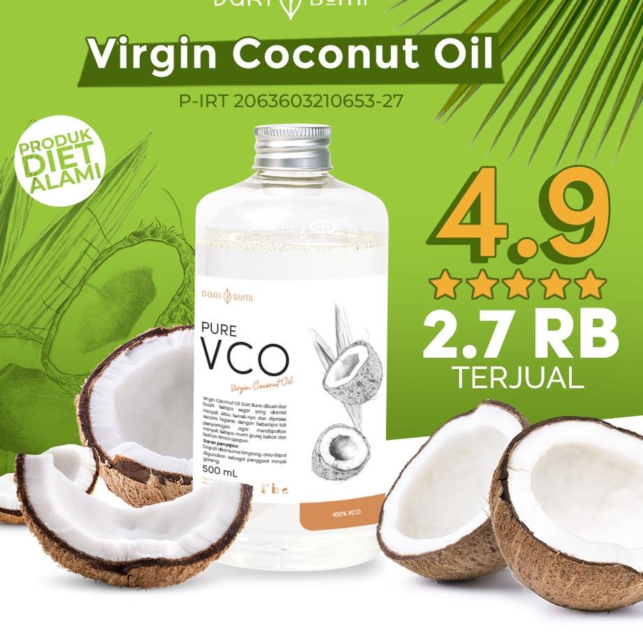 

✯ 500 ml daribumi Premium Pure Minyak Kelapa Murni ♫