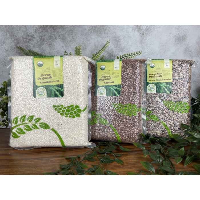 

Beras Merah Organik 2 Kg Lingkar Organik