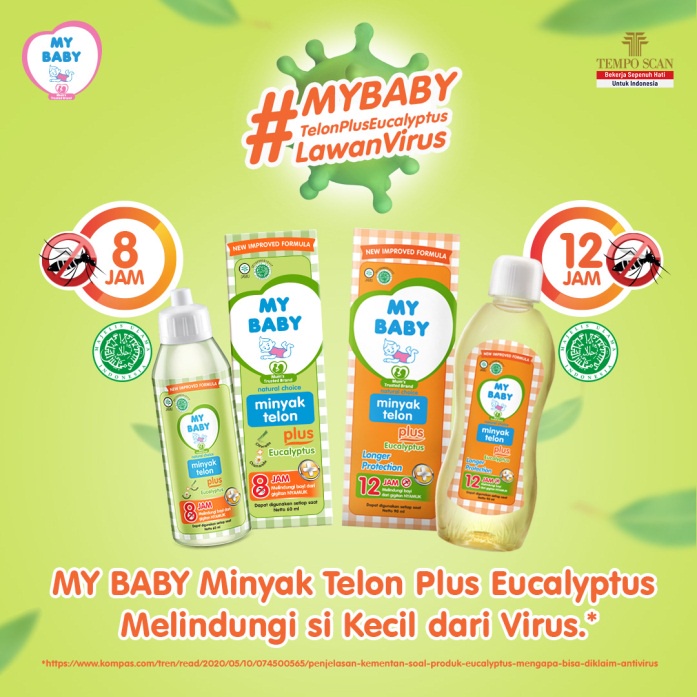 [bisa COD] Minyak Telon MY BABY 150ml Perlidungan 8 Jam | Minyak Telon MY BABY 150ml Orange Perlidungan 12 Jam