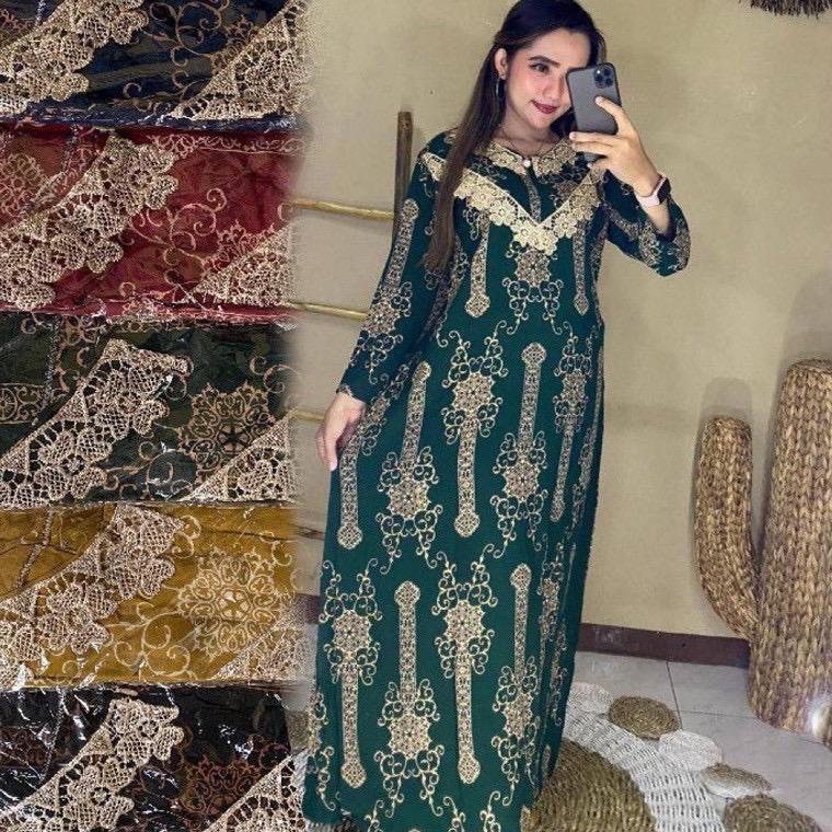 BIG SALE DASTER ARAB BROKAT RENDA SULTAN LENGAN PANJANG | RAYON SUPER A | RENDA MILO