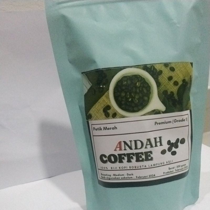 

Kopi Robusta Premium Andah Coffee