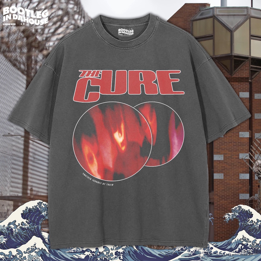 THE CURE Oversize T-shirt / Kaos Oversize THE CURE