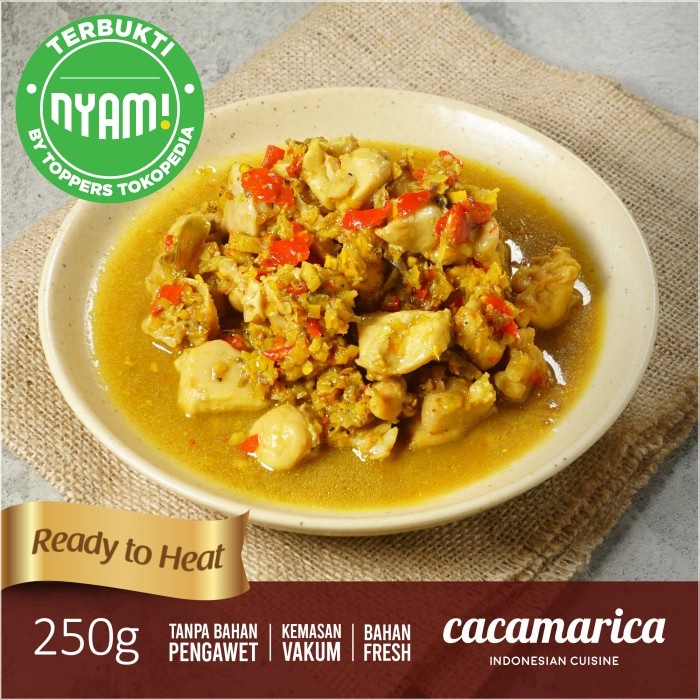 

Ayam Betutu Kemasan Vakum Siap Saji 250 Gram