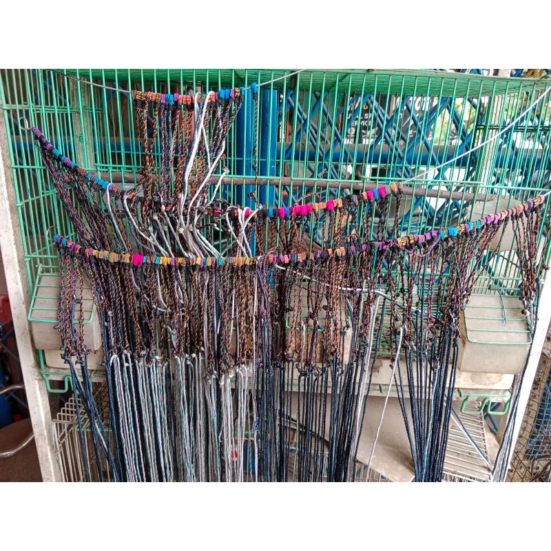 Tali Burung Perkutut di sangkar layang