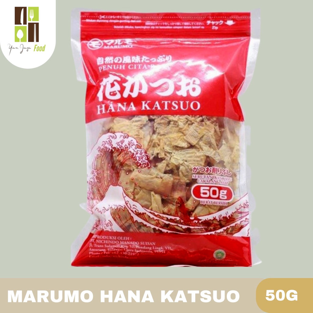 

Marumo Hana Katsuo/ Ikan Cakalang Serut 50g/10g [Re-Pack] Kwalitas Premium