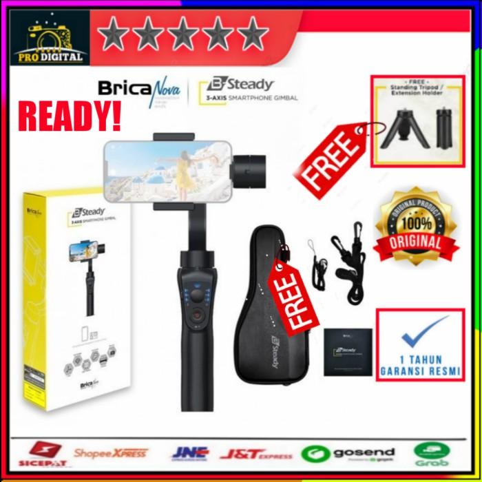 Terlaris Gimbal Stabilizer Hp Murah 3Axis Brica B-Steady Murah
