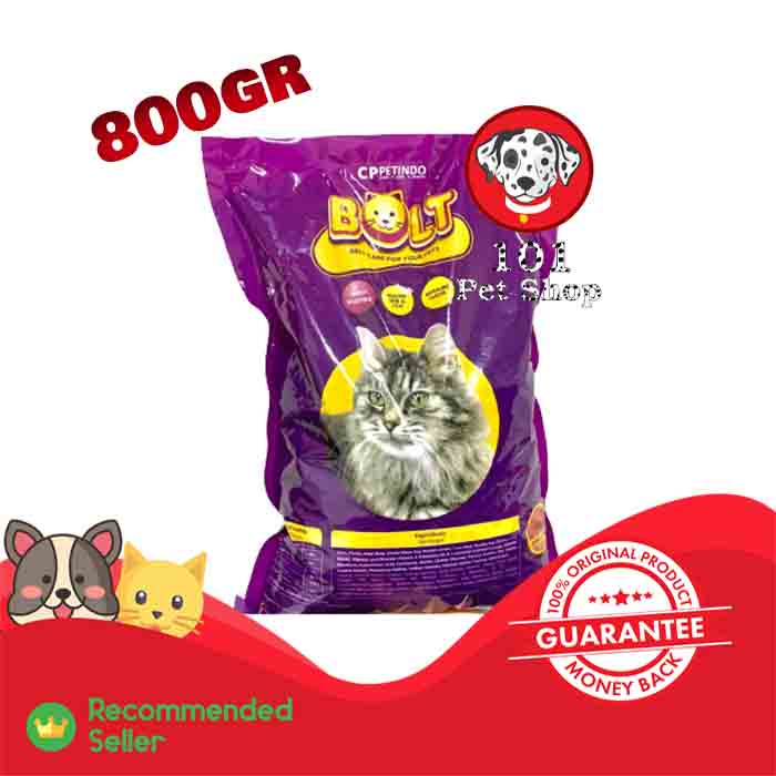 Makanan Kucing Murah BOLT Tuna Ikan 800gr