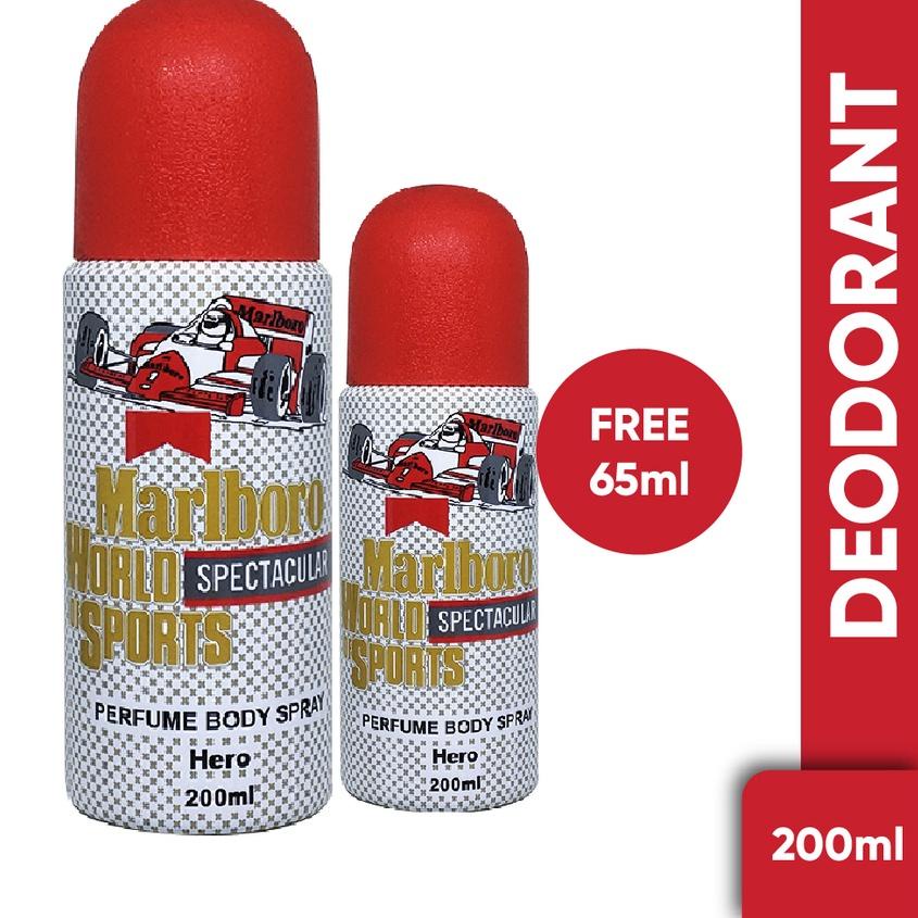 ۞ Parfum Deodorant Napoleon Hero 200 ml Free Hero 65ml ⅎ
