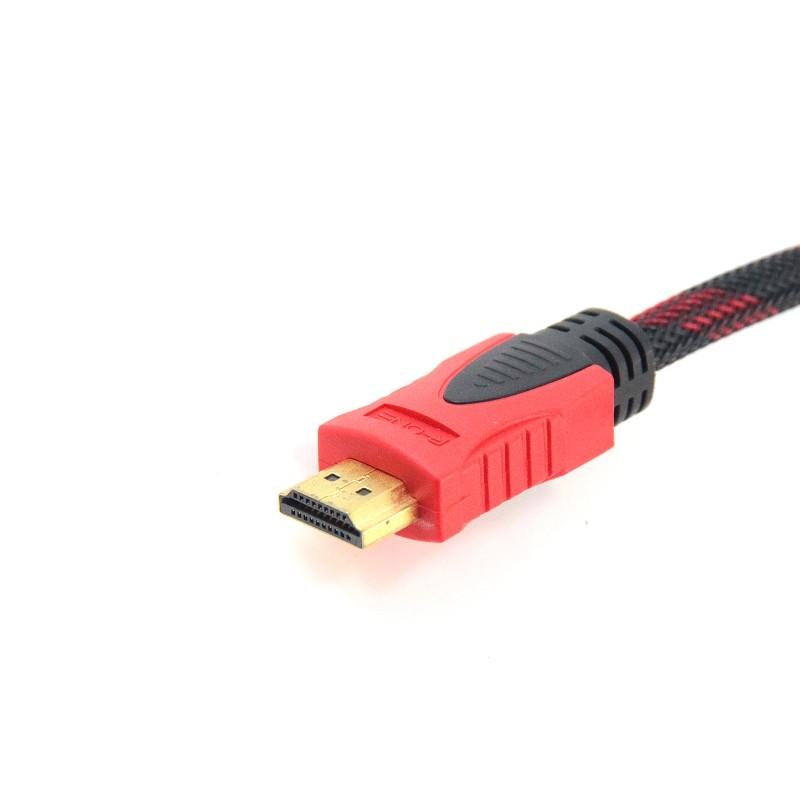 KABEL HDMI TO HDMI 25 METER HIGH QUALITY HARGA LAGI PROMO - KABEL HDMI BULAT 25M MODEL JARING